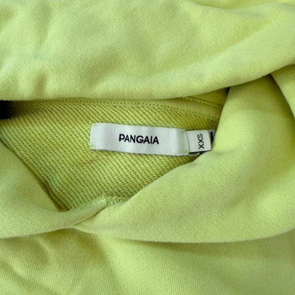Pangaia 365 Hoodie and Track Pants Set Lime Green XXS
